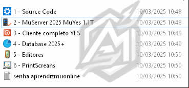 Baixar Mu Server 1.1ET MuYes 2025 + Ferramentas de Gerenciamento + Codigo e fonte SRC, Kit Mu Online, como criar servidor de mu online pirata 2025, Mu Server Classico OldSchool Full Edition, como criar mu online atualizado.